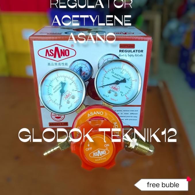 REGULATOR LAS ACETYLENE ASANO / REGULATOR ACETYLENE ASANO