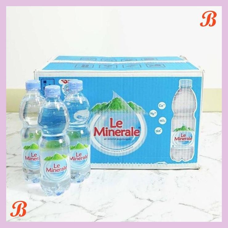 

| SMW | LE MINERALE 600 ML PER DUS ISI 24 BOTOL - AIR MINUM KEMASAN