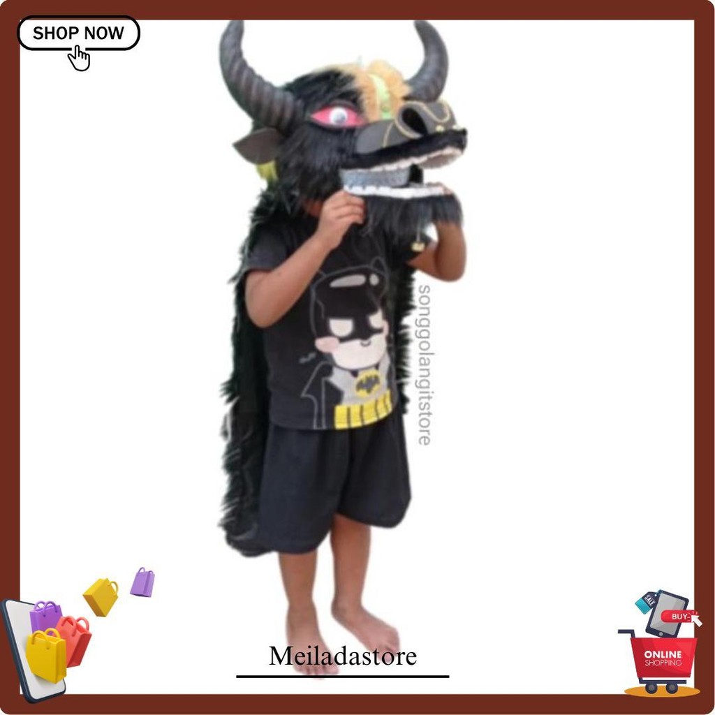 Bantengan Keboan Mberot Anak Spon Termurah Banget