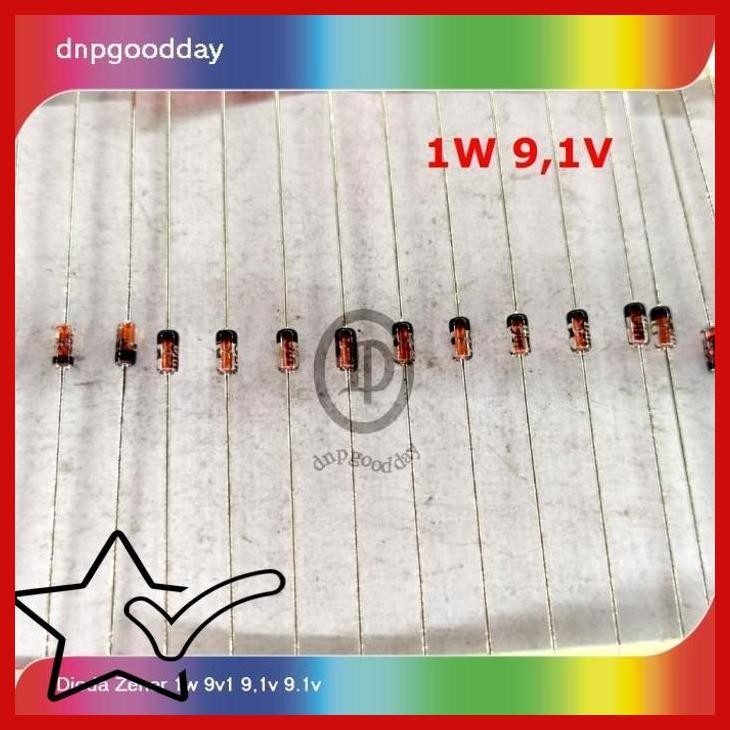 [DNP] DIODA ZENER 1W 9V1 9,1V 9.1V