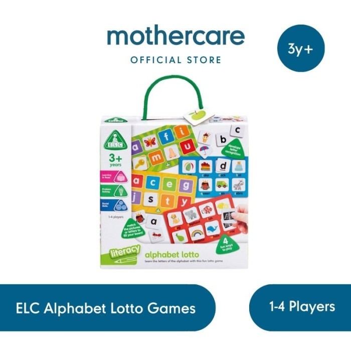 ELC Alphabet Lotto Flash Cards Toys - Mainan Edukasi Kartu Belajar Huruf Anak