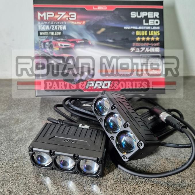 Sale Mini Projie Pro7 Mp7.3 Mark Ii Triple Lens Blue Lens Mp73 Mark 2 / Mp 7.3 Mk2 Laser Led / Mini 