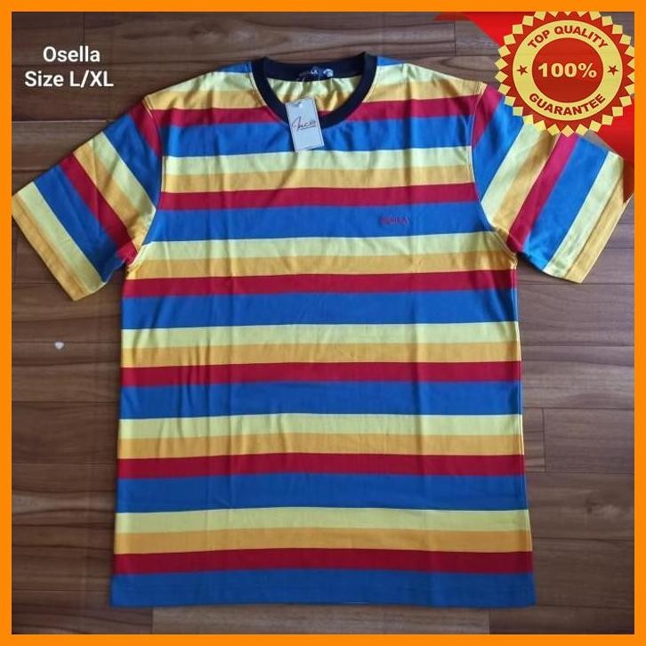 [bra] kaos wanita osella tshirt stripe