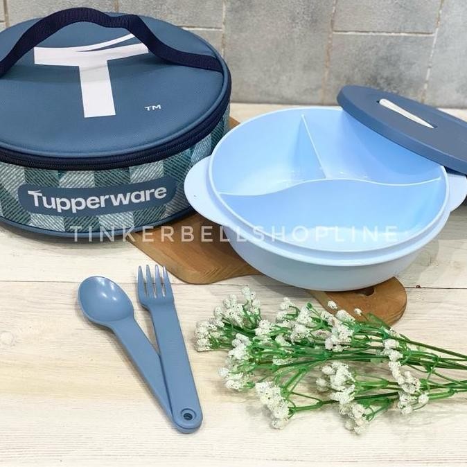 Tupperware Fancy Crystalwave Lunch Set