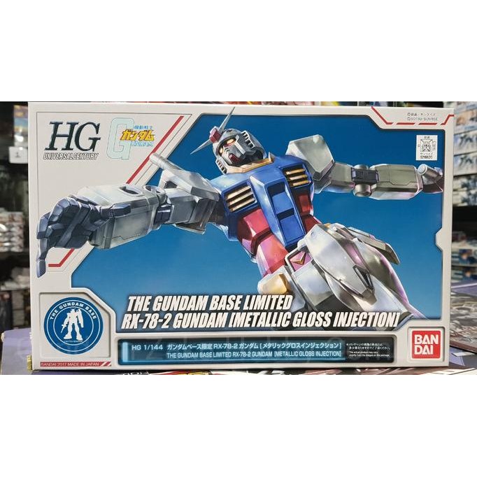 HGUC RX 78-2 Gundam Metallic Gloss Injection