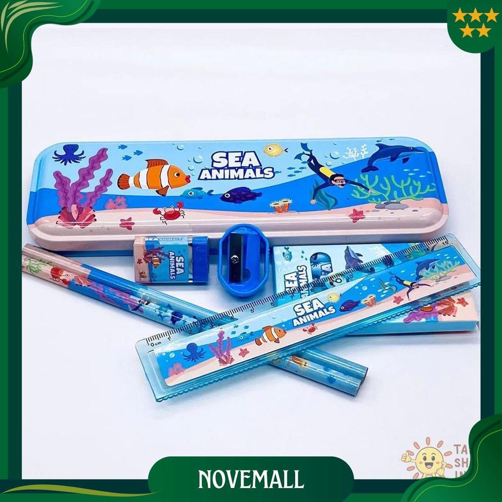 

Taiyo Alat Tulis Set Anak 7In1 Sanrio Karakter Stationery Tempat Kotak Pensil Perlengkapan Sekolah Cod