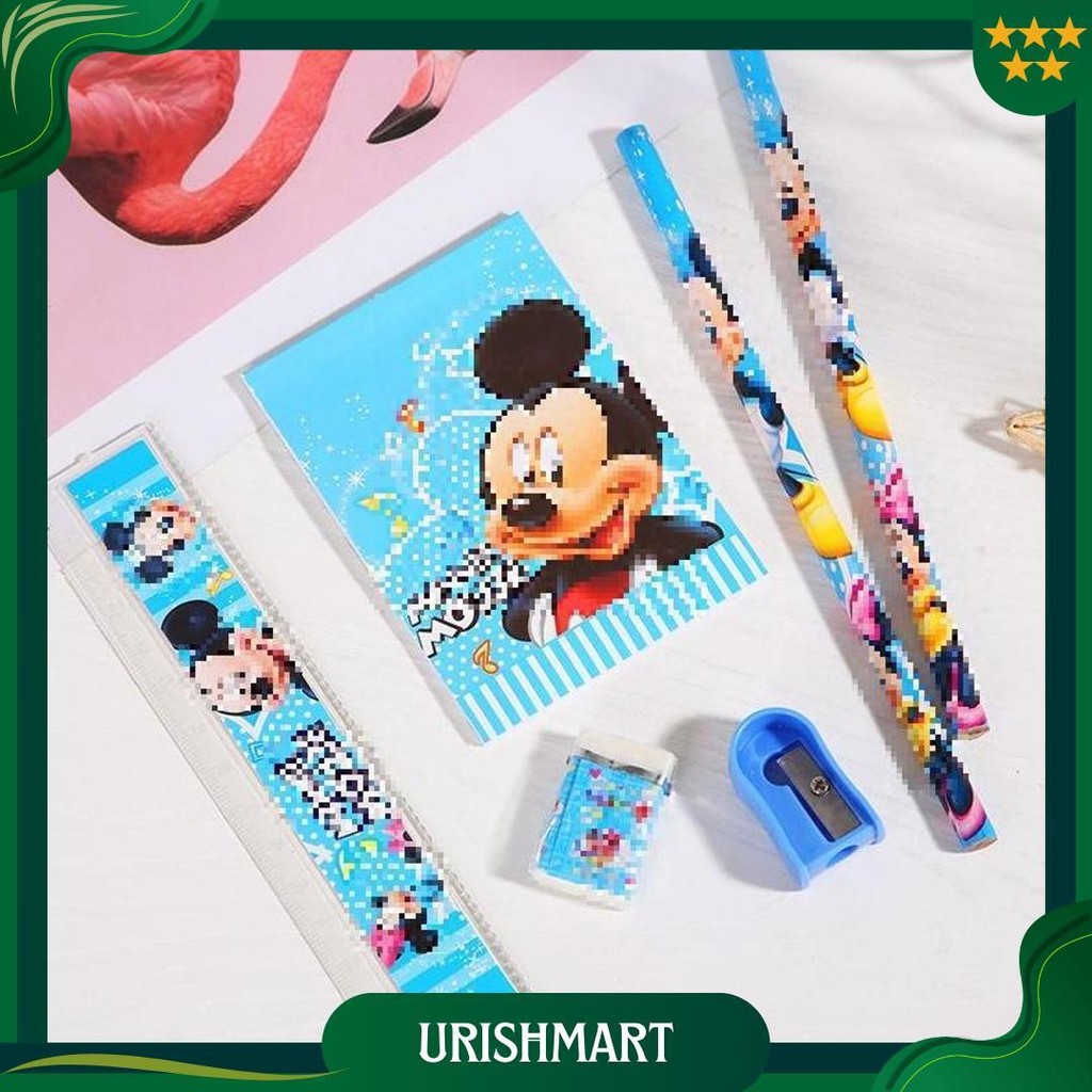 

Zbh Alat Tulis Set 6In1 Stationery Set Lucu Karakter Set Perlengkapan Alat Tulis Sekolah Anak-Anak Tk Murah Import Cod