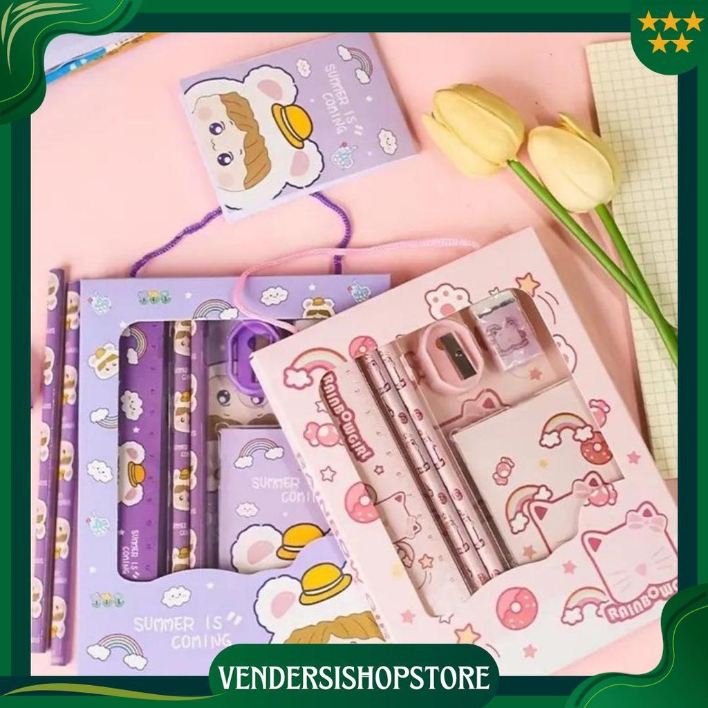 

Mk620 Set Stationary Paket Alat Tulis Anak Sekolah Cocok Untuk Souvenir Atau Kado Ultah Sale