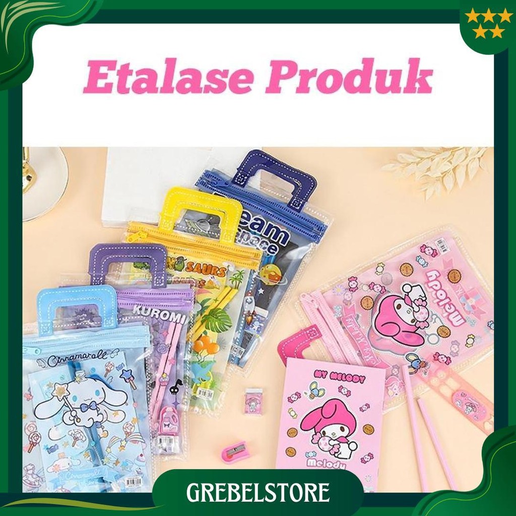 

Set Alat Tulis 6 In 1 Stationery Set Lucu Karakter Kuromi Lucu Set Stationery Hadiah Anak Sanrio Best Seller