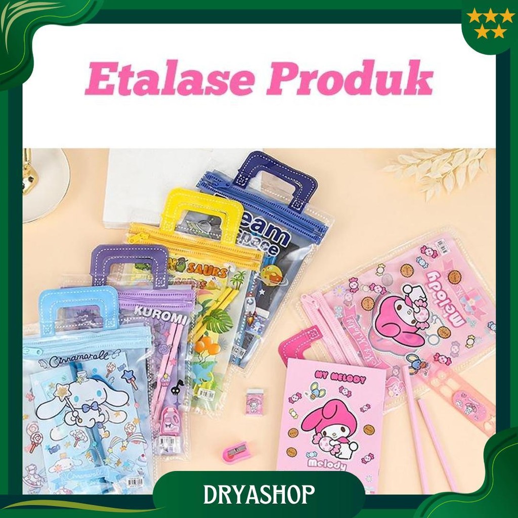 

Set Alat Tulis 6 In 1 Stationery Set Lucu Karakter Kuromi Lucu Set Stationery Hadiah Anak Sanrio Promo 4.4