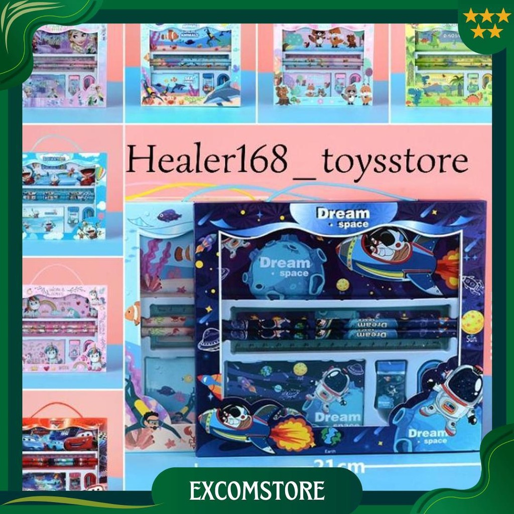 

Stationary Set Karakter 7In1 / Alat Tulis Set Karakter 7In1 Promo 4.4