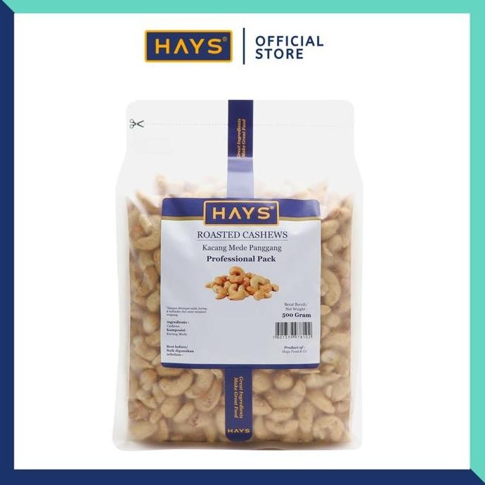 

Kacang Mede Panggang 500 Gram /Kacang Mete Panggang 500 Gram/Kacang Mente Panggang 500 Gram, Roasted Cashew 500 Gram - HAYS Makanan Food IQB