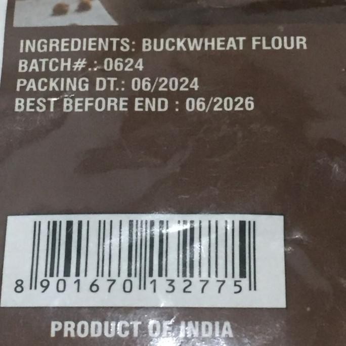 

KUTTU ATTA TASTE OF INDIA 500G / Tepung Buckwheat IS