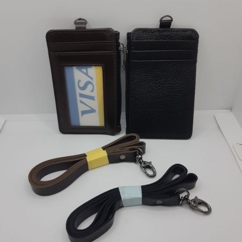 

Name Tag Bahan Kulit Sapi Hitam Cokelat Elegan