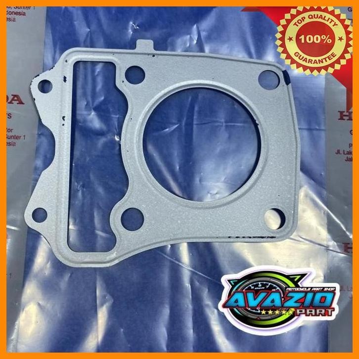 (BKL) PAKING GASKET CYLINDER KOP HEAD SUPRA X 125 HELM IN KARBU/FI INJEKSI