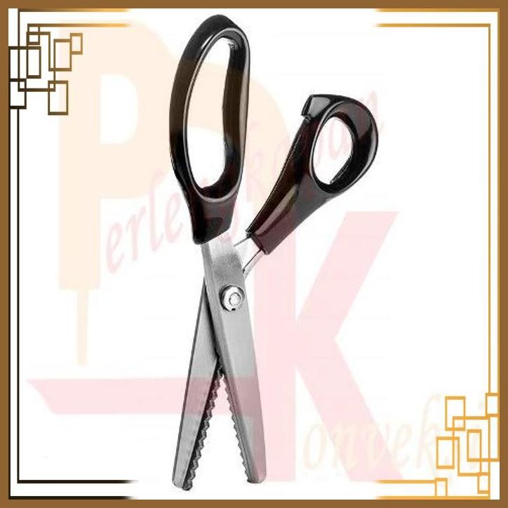 

[PGK] GUNTING KAIN POLA ZIG ZAG ZIGZAG GERIGI GELOMBANG BELLTEX STAINLESS STEEL