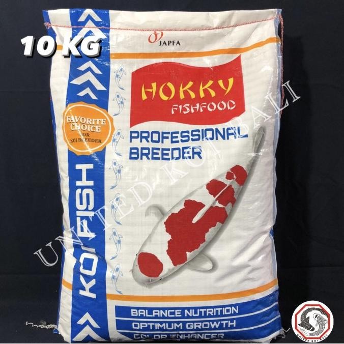 TERMURAH - Pakan Ikan Koi ~ HOKKY PROFESIONAL BREEDER 10 KG