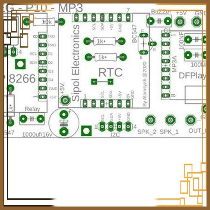 [SPL] KIT ARDUINO JWS ADZAN MUROTTAL WIFI ESP8266 MP3 LED MATRIX 8X32