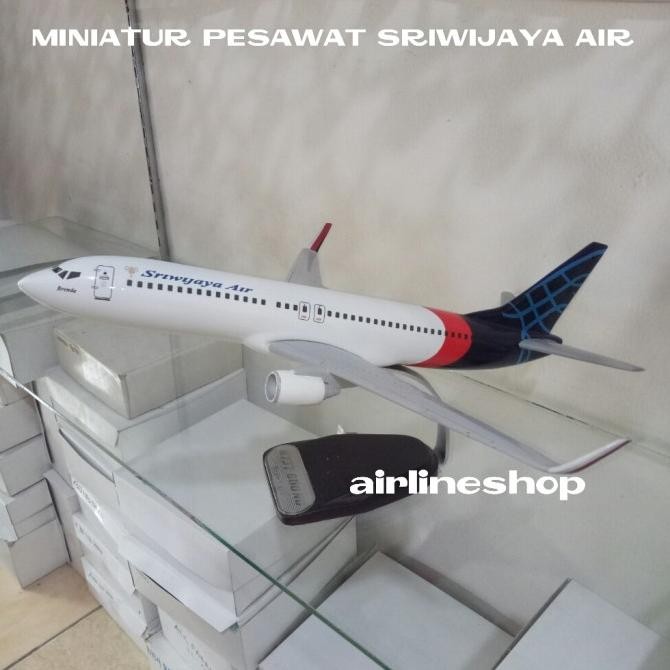 Miniatur Pesawat Sriwijaya Air Boeing 737-800Ng