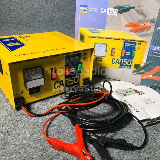 TERBARU - GYS - Charger Aki 12V 24V | Battery Charger | CA150