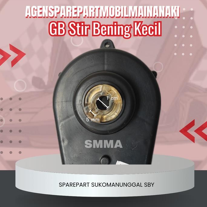 HARGA DISC - Gearbox Stir Power Steering 24v Moncong Mobil Mainan Aki