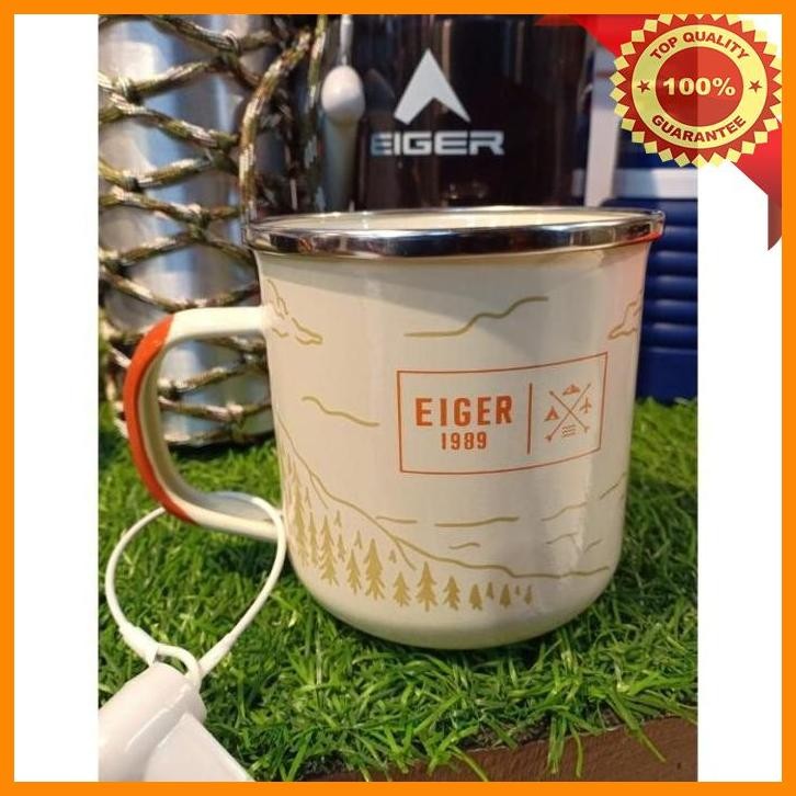 [bra] tumbler enamel mug 3.0 eiger original - white