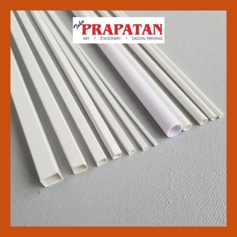 

[ PERALATAN LUKIS / GAMBAR ] PIPA KOTAK BULAT 50CM UKURAN 0.2-1.0CM / BAHAN MAKET SIAP KIRIM