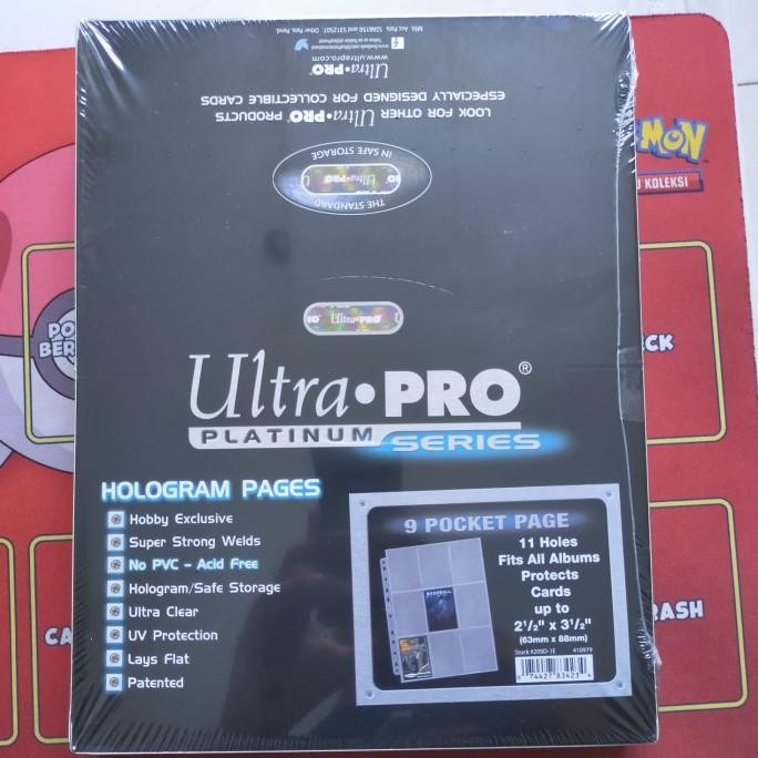 

Ultra Pro Refill Isi Binder 9 Pocket 11 Hole *Isi 100 Halaman Original Dan Terpercaya