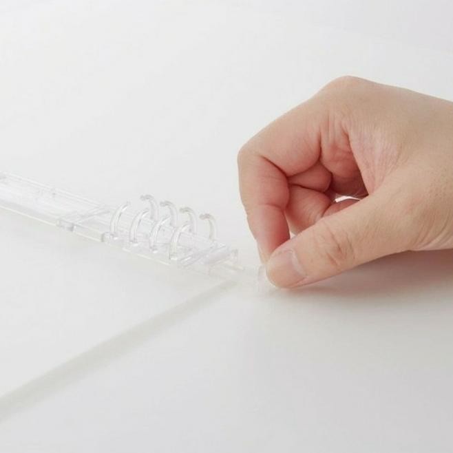

Muji - Pp Binder With One Touchring A4 8Ring Original Dan Terpercaya