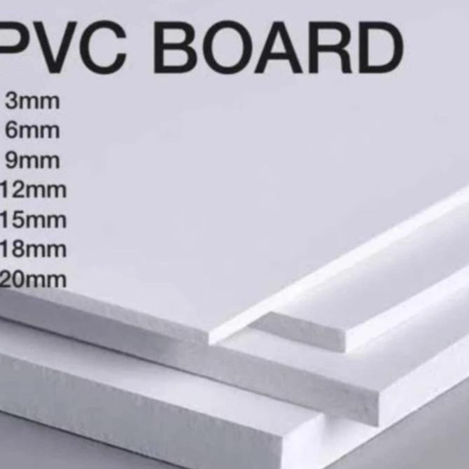 Pvc Board / Panel Foam Board 122 X 244 -18Mm - 12Mm Original Dan Terpercaya