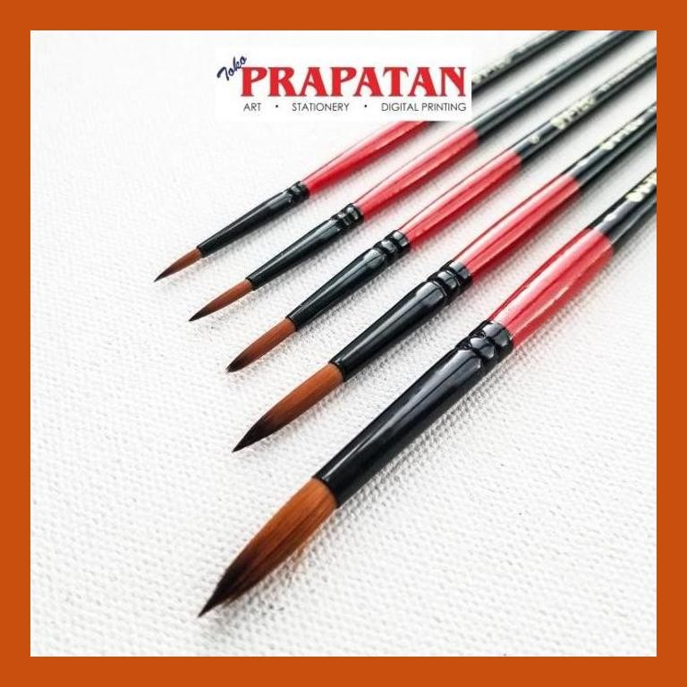 

[ PERALATAN LUKIS / GAMBAR ] KUAS LUKIS ROUND V-TEC SET 5 PCS VT110/5 / V-TEC PAINT BRUSH SET COD