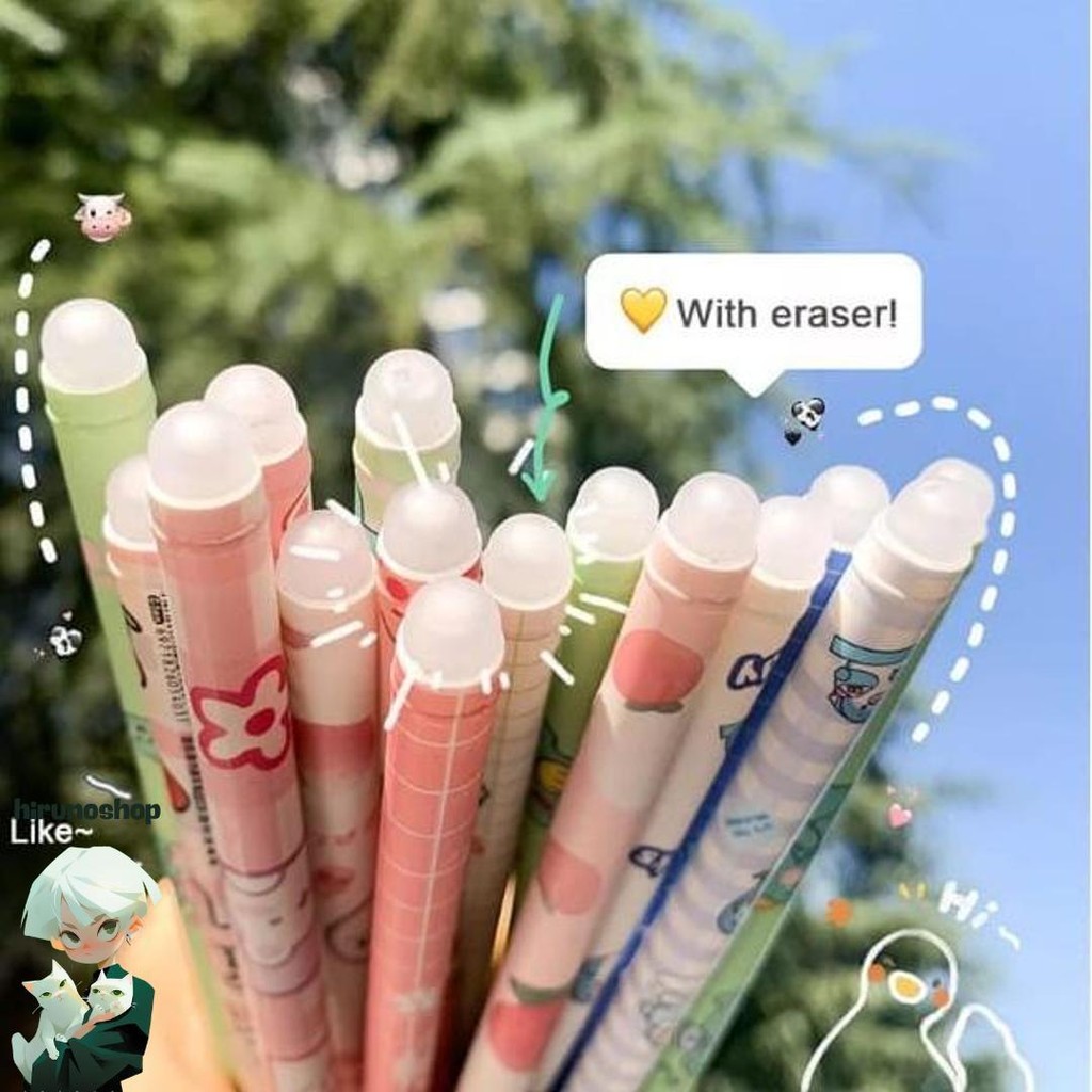 

(Mltstr) 1 Lusin Pulpen Bisa Dihapus Bolpoin Gel Erasable Pen Pena Yang Bisa Dihapus Diskon