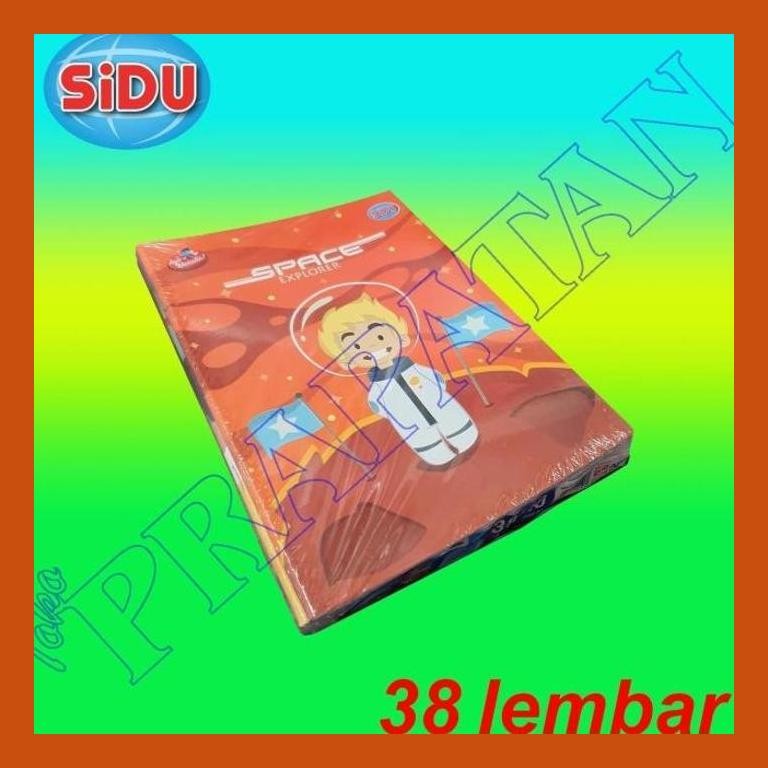

[ PERALATAN LUKIS / GAMBAR ] BUKU TULIS SIDU 38 LEMBAR (10 BUKU) COD