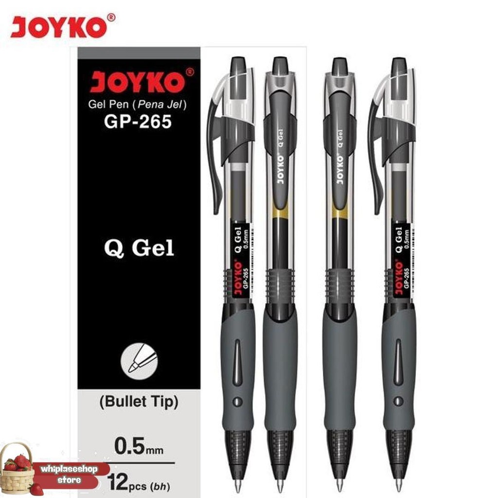

Gel Pen / Pen Gel Joyko Gp-265 (1 Box Isi 12 Pcs) Diskon
