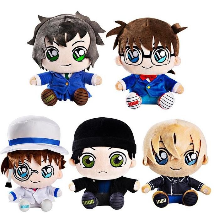 Boneka Detective Conan Plush Toy Conan Kaitou Kiddo Rael