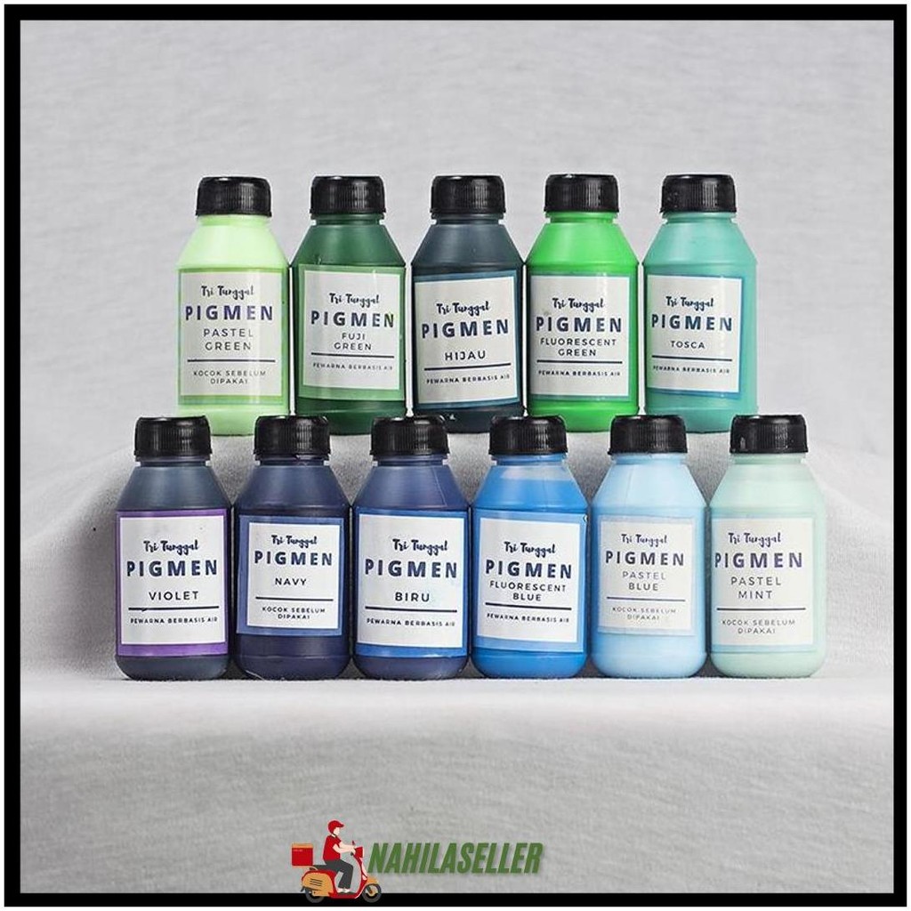 

Pigmen 60Gr Besar Pewarna Sablon Cat Tembok Clay Semen Slime Squishy Basis Air Pigment Pewarna Pigment Color Colour Bundle Slime Waterbased Tie Dye Pigment Drawing Warna Warni Air Cair Cairan Liquid Paint Kerajinan Prakarya Crafting Tri Tunggal Malang Cod
