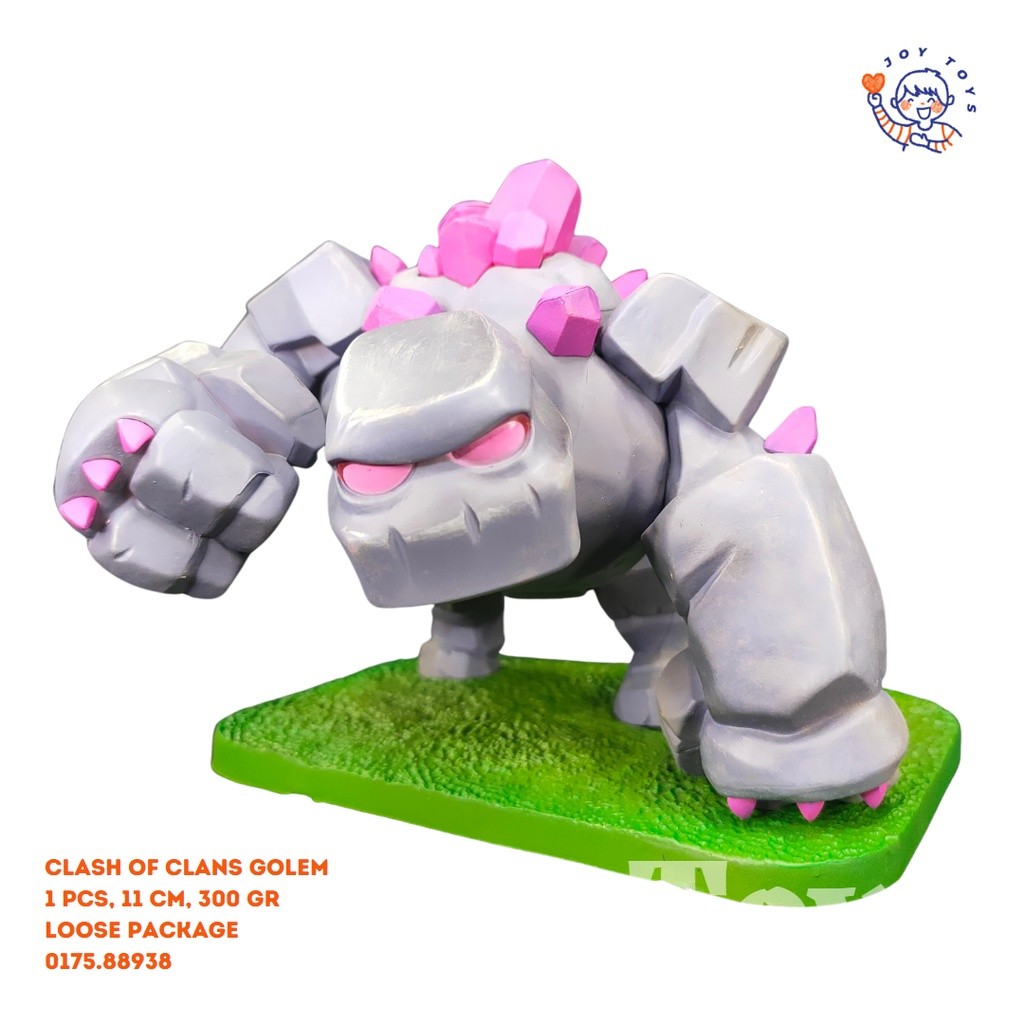 ACTION FIGURE CLASH OF CLANS GOLEM 1 PCS, HIGH QUALITY GAME