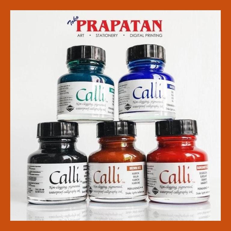 

[ PERALATAN LUKIS / GAMBAR ] DALER ROWNEY CALLIGRAPHY INK 29,5ML PACKING AMAN