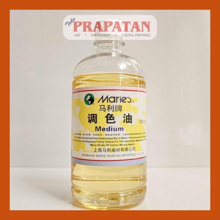

[ PERALATAN LUKIS / GAMBAR ] MARIES PAINTING MEDIUM FOR OIL COLOR 500ML 727 GOOD QUALITY