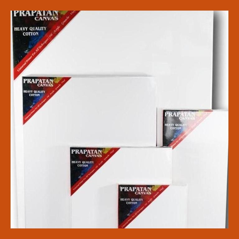 

[ PERALATAN LUKIS / GAMBAR ] KANVAS LUKIS PRAPATAN + SPANRAM (60X100CM) PACKING AMAN