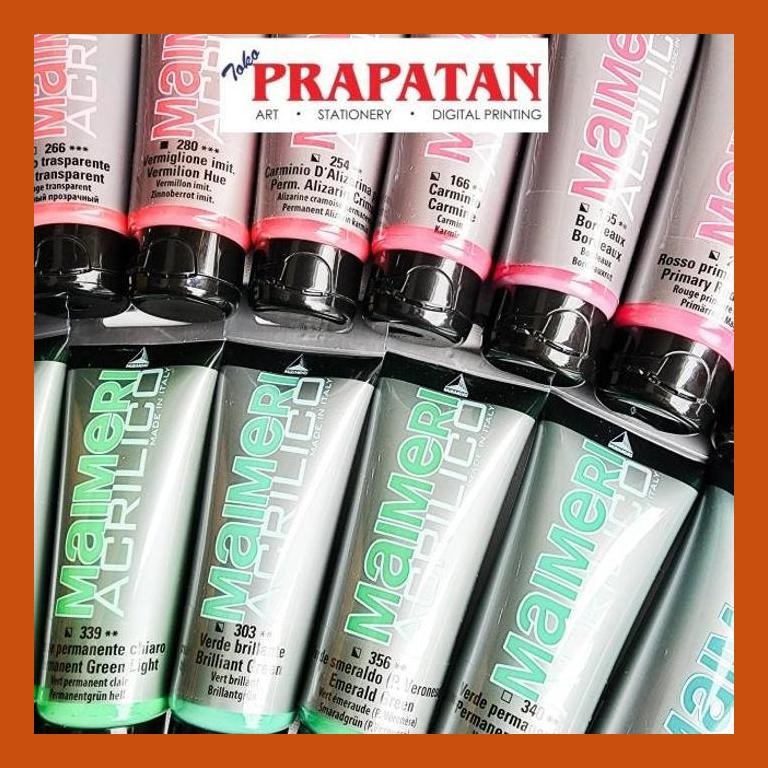 

[ PERALATAN LUKIS / GAMBAR ] MAIMERI ACRILICO ACRYLIC 75ML | CAT AKRILIK PART 2 SIAP KIRIM