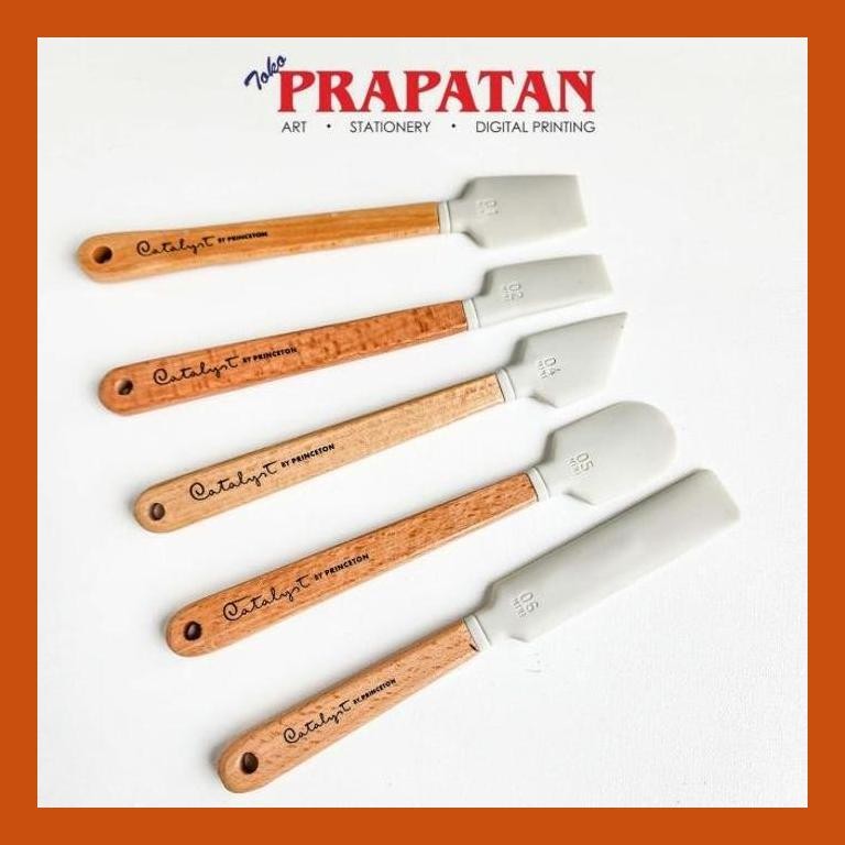

[ PERALATAN LUKIS / GAMBAR ] PRINCETON CATALYST MINI BLADE TOOL WHITE M PACKING AMAN
