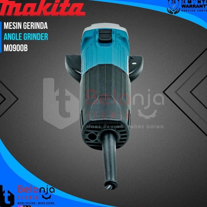 Makita Mesin Gerinda Tangan M0900B 4 Inch 540W Angle Grinder M 0900 B Original Dan Terpercaya