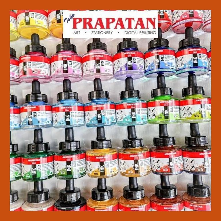

[ PERALATAN LUKIS / GAMBAR ] AMSTERDAM ACRYLIC INK 30ML | TINTA AKRILIK SIAP KIRIM