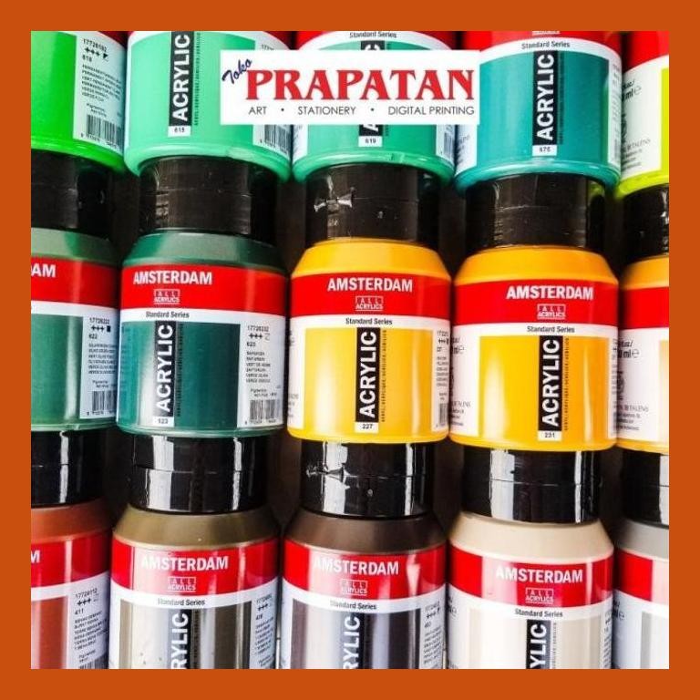 

[ PERALATAN LUKIS / GAMBAR ] CAT AKRILIK AMSTERDAM 500ML METALLIC | AMSTERDAM ACRYLIC COD