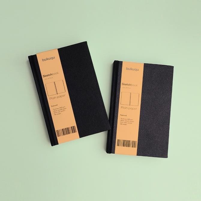

bukuqu Sketchbook #Simple A6 200 gsm - Sketsa gambar- Sketch book lukis