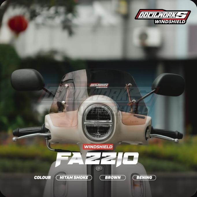 TERMURAH - windshield yamaha fazzio | visor fazzio | fazzio | windshield Fazzio