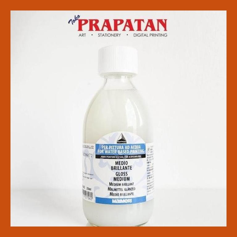 

[ PERALATAN LUKIS / GAMBAR ] MAIMERI GLOSS MEDIUM 250ML WATER BASED PAINTING GOOD QUALITY