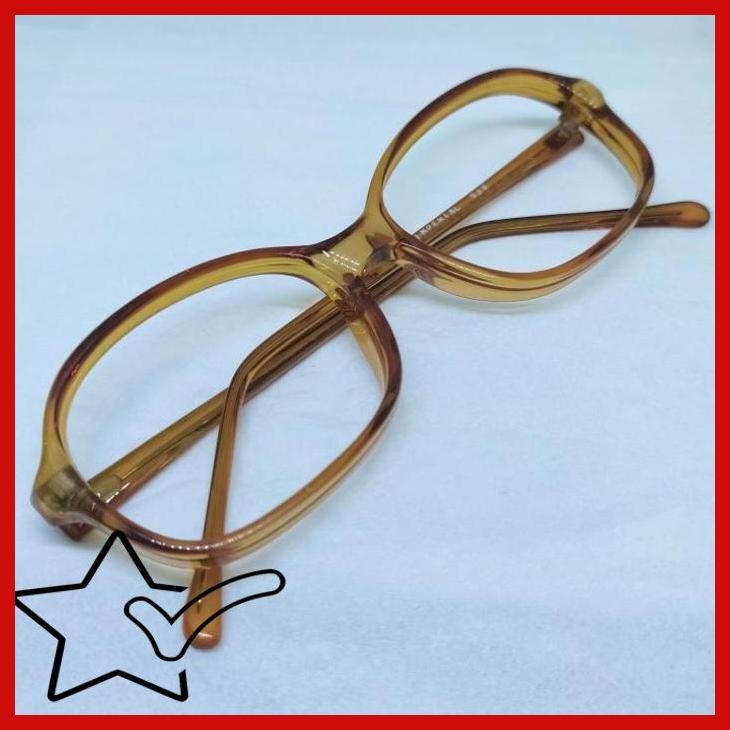 [RHV] FRAME KACAMATA VINTAGE WAYFARER KLASIK NOS KACAMATA BULAT OVAL RETRO STYLE LAWAS ANTIK PRIA WA