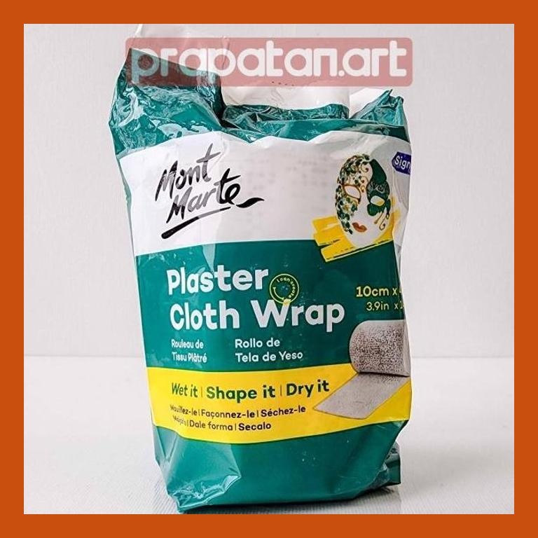 

[ PERALATAN LUKIS / GAMBAR ] MONT MARTE PLASTER CLOTH WRAP | POTTERY GOOD QUALITY